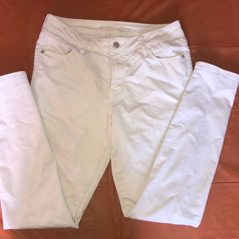 3/$30 - White Old Navy jeans